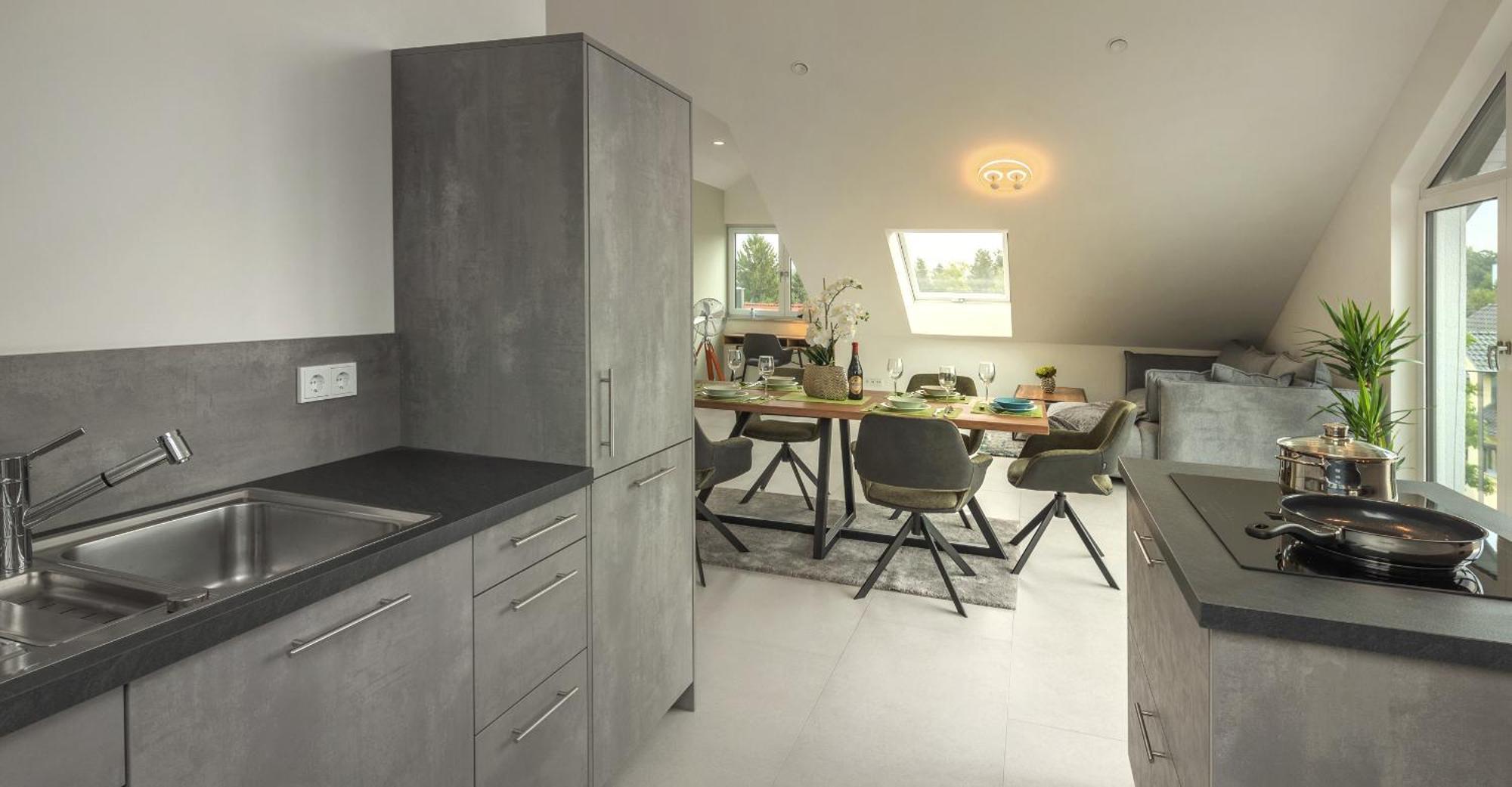 Sweethome - Poing Apartments Eksteriør billede